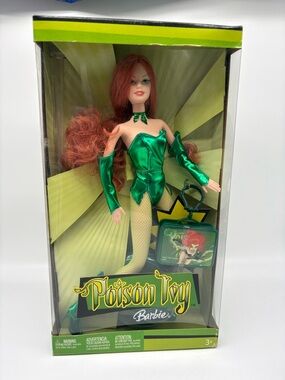 2004 Mattel BARBIE DC Comics POISON IVY Sealed In Box With Keychain Batman